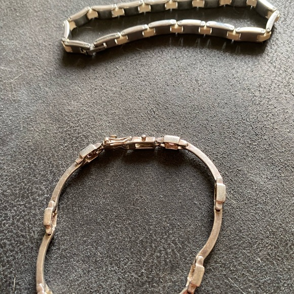 Italian Sterling silver bracelets - Picture 2 of 3